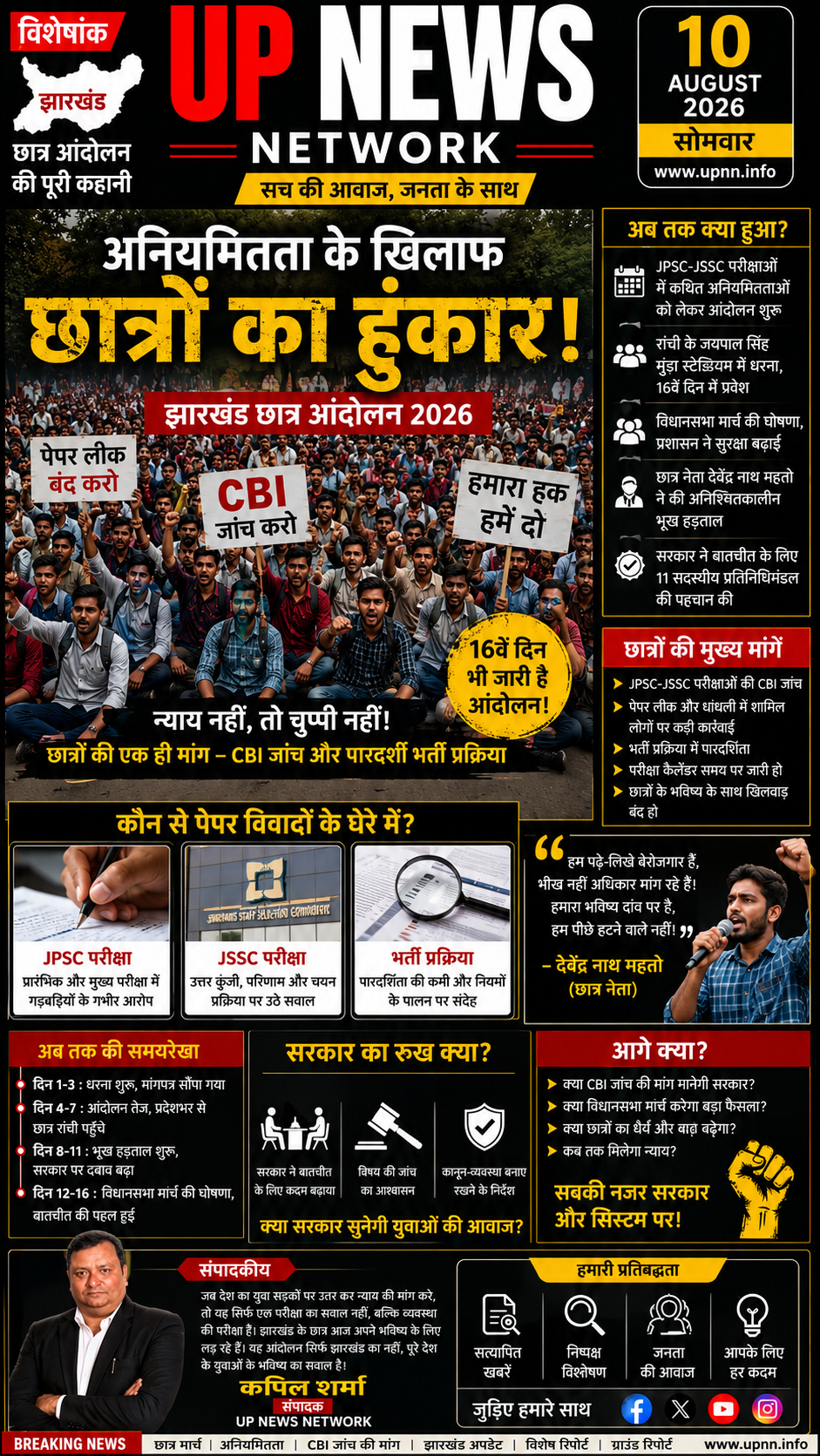 Jharkhand Student Movement 2026: छात्रों के आंदोलन के 5 BIG सवाल, आखिर कब सुनेगी सरकार?