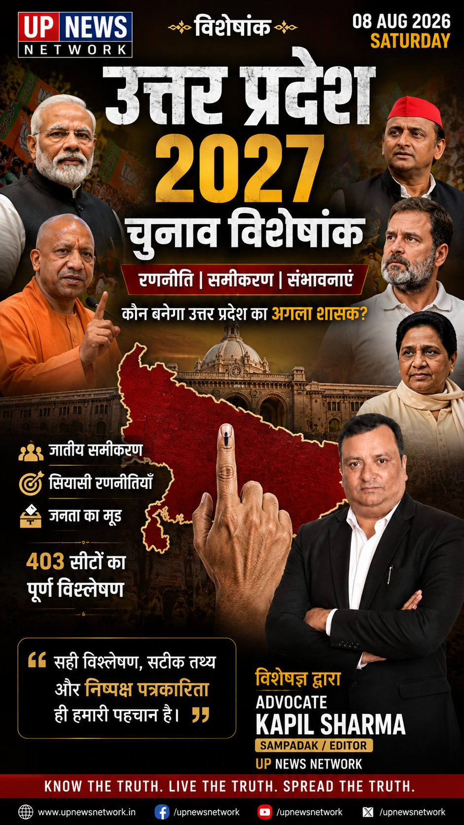 Uttar Pradesh 2027 Election: 5 Exclusive समीकरण जो बदल सकते हैं सत्ता का खेल