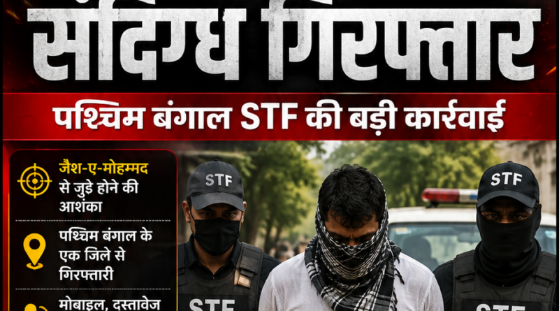 Jaish-e-Mohammed Suspect Arrested – पश्चिम बंगाल STF की बड़ी कार्रवाई पर UP News Network विशेषांक